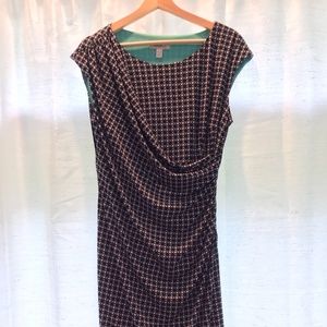 Blue sleeveless dress